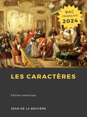 cover image of Les Caractères